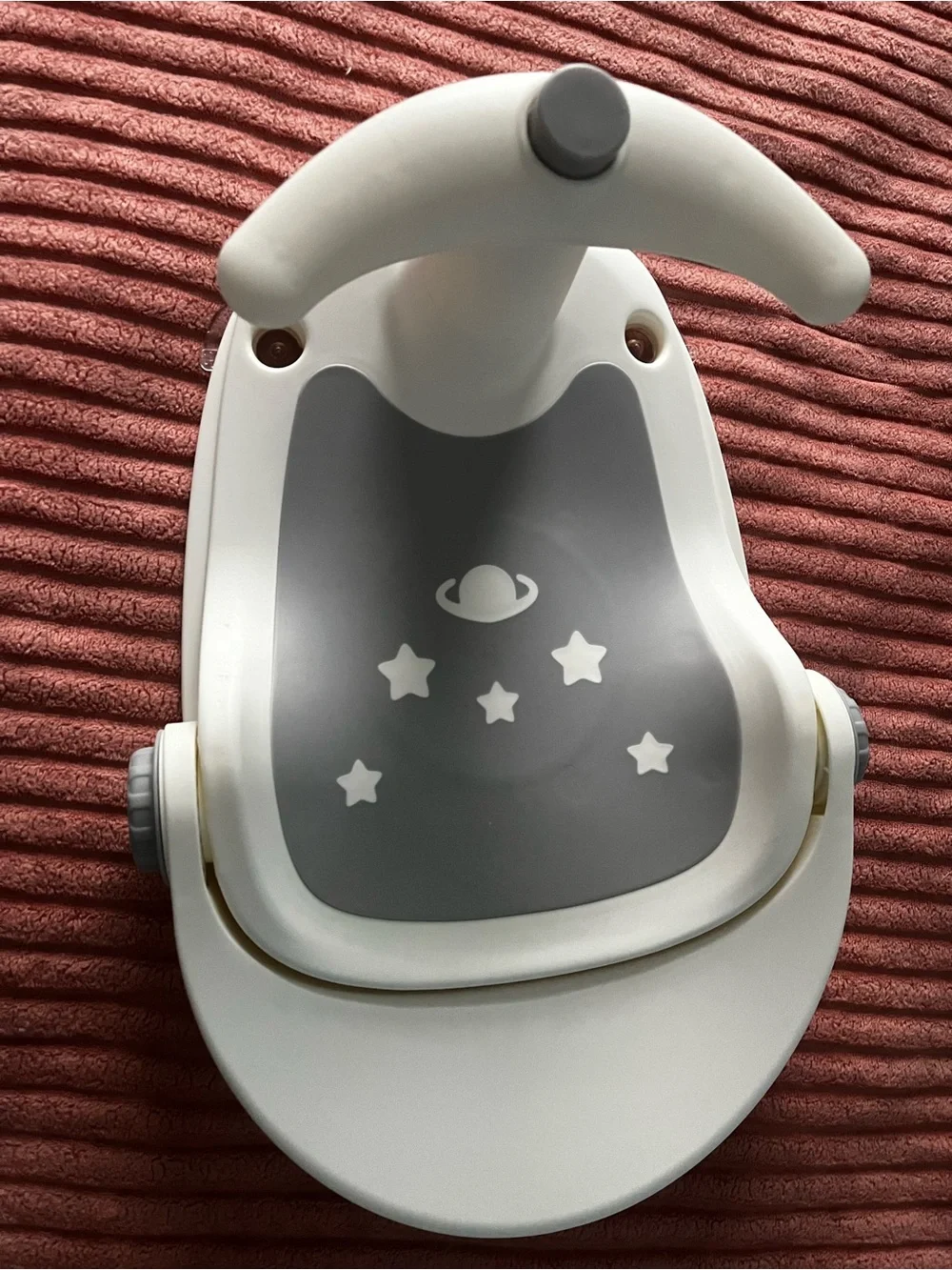 Bebamour Baby Bath Seat - White and Gray